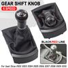 For SEAT Ibiza 2002 2003 2004 2005 2006 2007 2008 2009 2010 Gear Stick Shift Knob Leather Gaiter Boot Cover Car 5 Speed