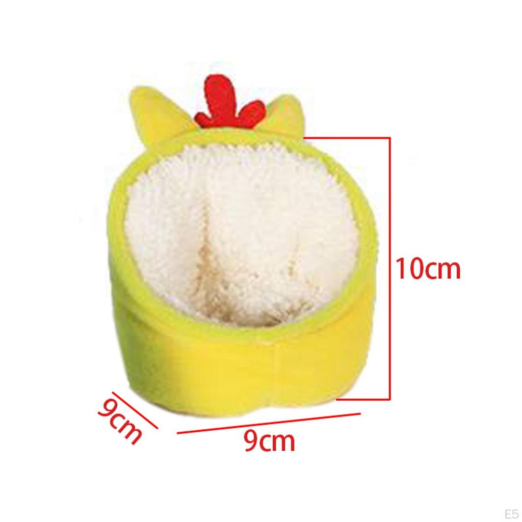 Cute Guinea Bed Warm Hamster ding Supplies Sofa Sleeping Bag Accessories for Mice Chinchilla Ferrets