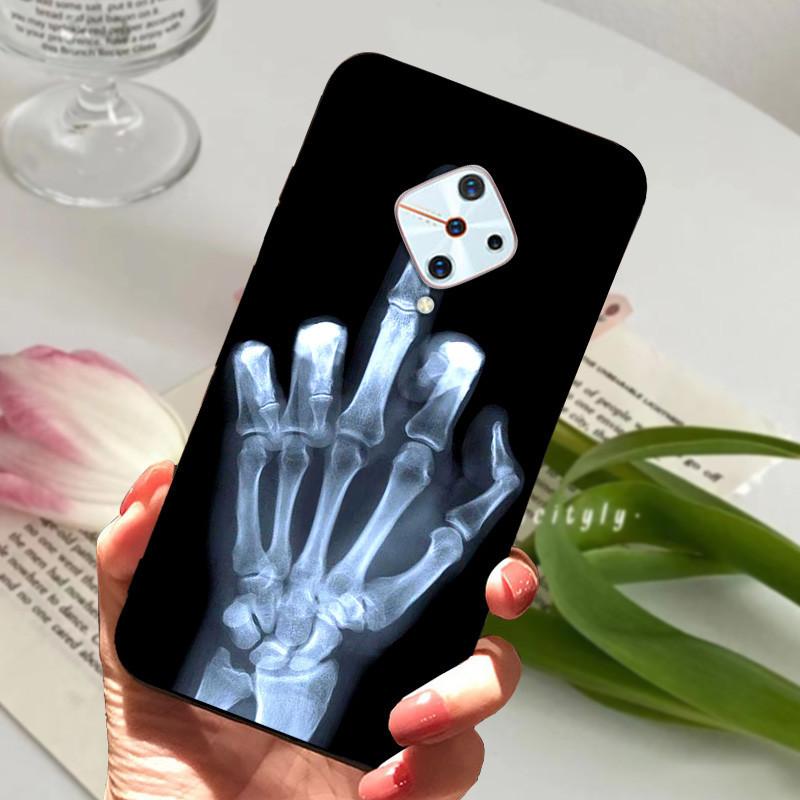 For Vivo V17 Case Cover S1 Pro Silicone Soft Painted Phone Case for VIVO 1920 V17 Russia Case TPU Bumper for vivoV17 V 17 s1Pro
