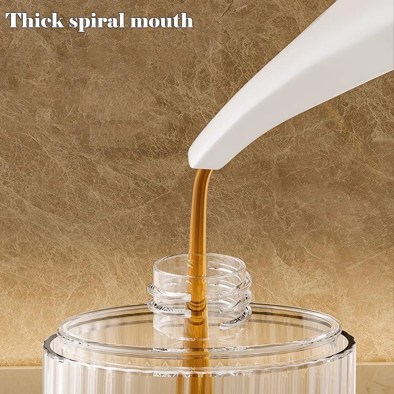 60/90/120Ml Liquid Soap Dispenser Bottle Empty Pump Refillable Bathroom Shampoo Bottles Liquid Container Shampoo Dispenser Decor