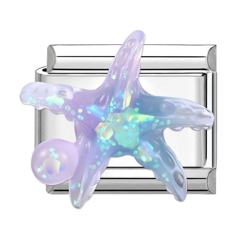 

New Y2K Punk Insect Series Eyes Butterfly Heart Zircon DIY Italian Charm Links Fit 9MM Bracelet Stainless Steel Women Men Making