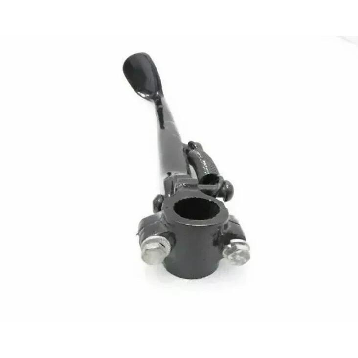 SIDE STAND BLACK 1 1/8" UNIVERSAL CLAMP For BSA TRIUMPH ARIEL AND MANY BIKES