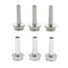 3 Pcs Trumpet Connecting Rod Piston Valve Key Screw for Trumpet Brass Instrument Accessory