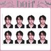 Neues Stray Kids Combo Do It Id-Foto-Aufkleber Skzoo Id-Foto-Aufkleber Ein-Zoll-Foto PVC-Aufkleber Reisepass-Zubehör Geschenk
