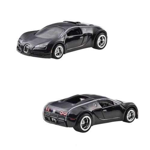 Hot Wheels Premium 2-Pack Bugatti Veyron / '16 Bugatti Chiron [Diecast Car] [Ages 3 and Up] HKF52
