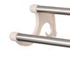 Double Towel Bar Plastic Stainless Steel Bath Towel Rack for Bathroom Double Towel Holder Wall Mount Towel Hanger