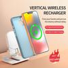 Wireless Charger Stand Desktop Mobile Phone Holder 15W Fast Charging Dock Station For iPhone 15 14 13 12 XR Pro Samsung Xiaomi