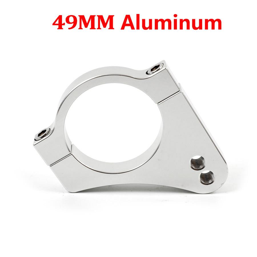 

49mm Motorcycle Steering Damper Fork Frame Mounting Clamp Bracket CNC Aluminum