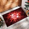 FC St. Pauli Football Print Crystal Velvet Rug, Comfortable Water Absorbent Non Slip Indoor Floor Carpet