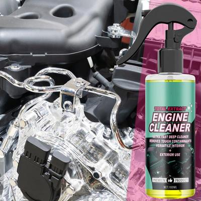Engine Degreaser And Cleaner Multifunction Engine Cleaning Agent 100ml Shine Protector Warehouse Compartment Detailer