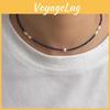 New Style Geometric Pearl Necklace For Women With Vintage Design And Elegant Lock Collar Chain