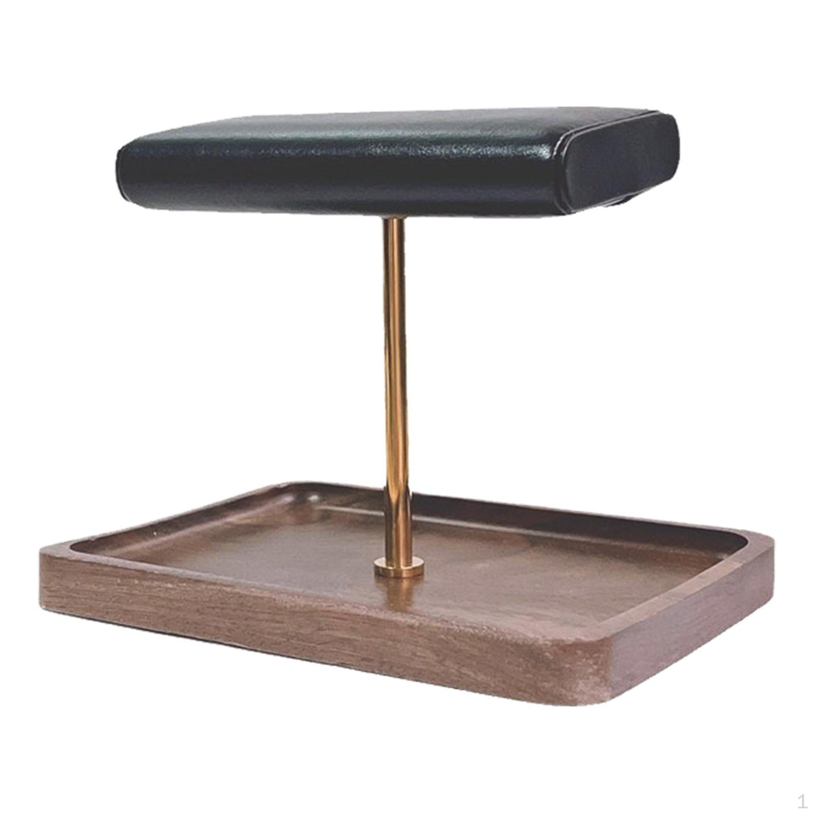 

Подставка для часов, стеллаж для хранения ювелирных изделий, держатель для браслета из искусственной кожи, для колец-гвоздиков