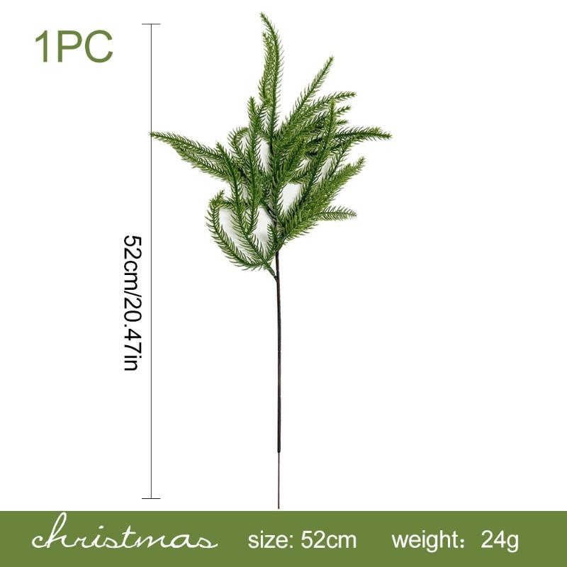 Artificial Christmas Green Plants, Small Bunches, Artificial Red Berries, Home Decoration Ornaments, Flower Arrangement Props