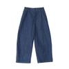 Damen Casual Retro Weite Beine Meeresblau Jeans - Frühling/Herbst