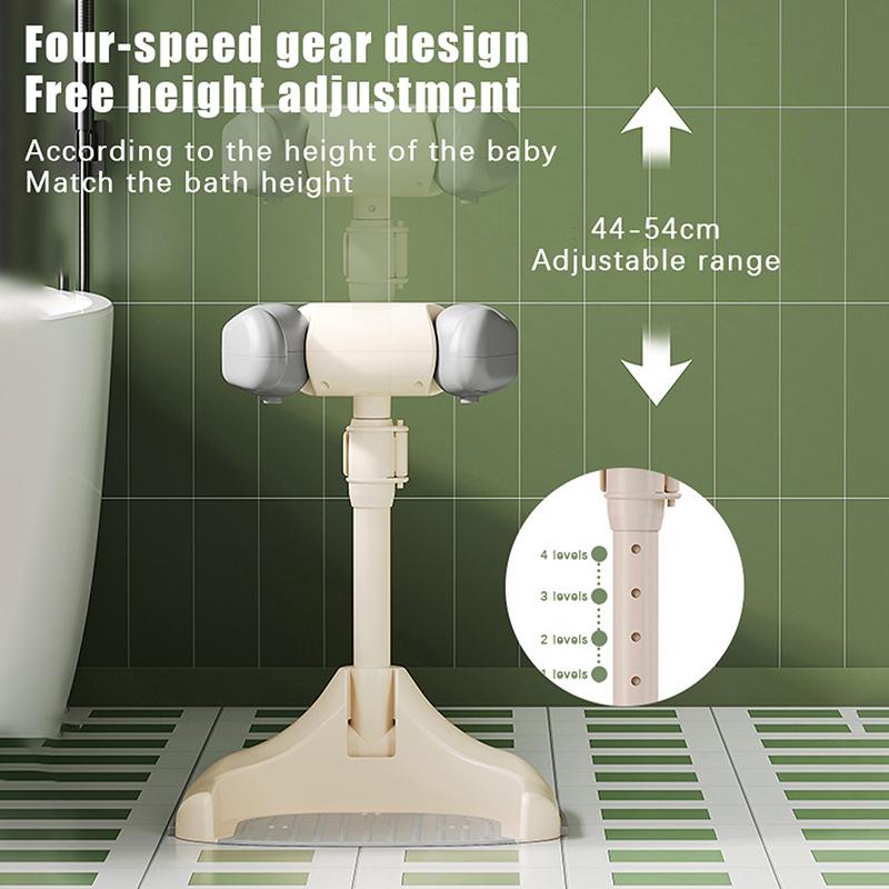 Baby Shower Stand, Baby Shower Standing Support | Bath Shower Standing Support With Non-Slip Base