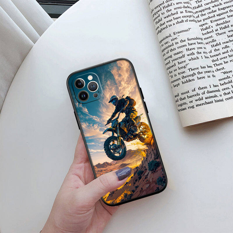 MH92 Motorcycle Racing Phone Shell Case for iPhone 7 8 11 12 13 14 15 16 17 16E XS Pro Max XR X SE Air
