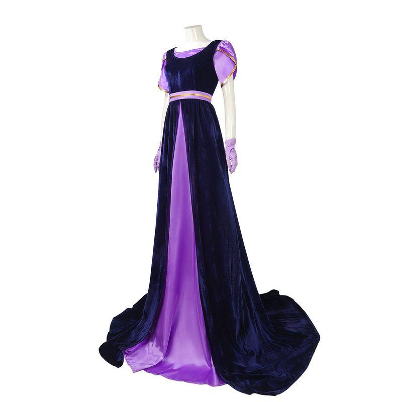 Bridgerton Vestito Set Due Pezzi Abito Medievale Abito Lungo da Donna Allacciatura Abbigliamento Vestito Vintage