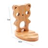 Style Cell Phone Wooden Wood Smartphone Phone Holder Stand Bracket Cellphone Standing Phone Bracket