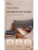 Triple Display LED Wooden Alarm Clock with Silent, Luminous Features and Perpetual Calendar