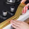 1-2 Rollos Ancho 50-100mm Cinta Plateada/Negra/Dorada Adhesivo para Juntas de Cocina Borde de Fregadero de Baño Estufa Tira Selladora Impermeable