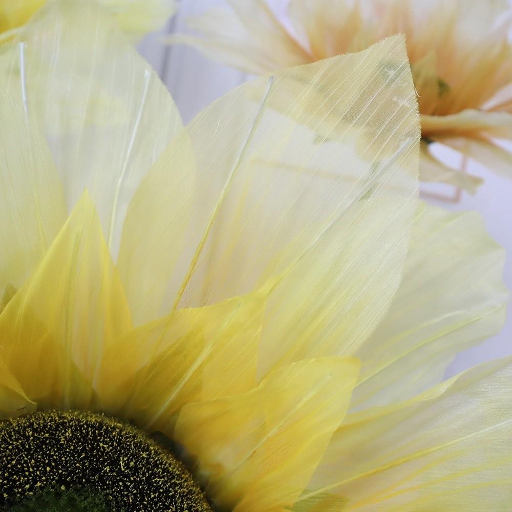 New 45/55cm Artificial Sunflower Giant Window Display Simulation Sun Flower Fake Flower Background Props
