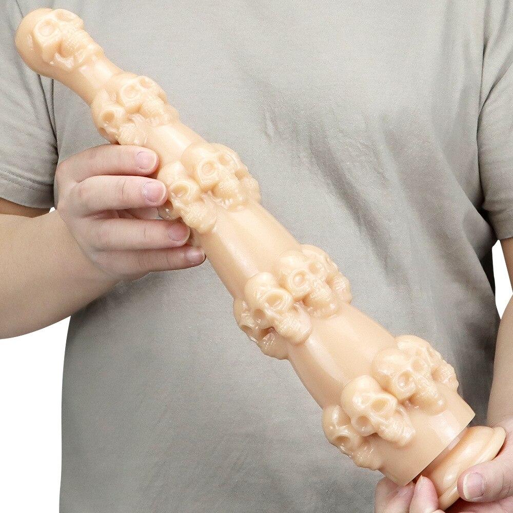 Strap on Huge Dildo for Anal Skull Sex Adult Toys Black Dragon Penis Fisting Sex Toys for Realistic Dildo Big Dick Fetish
