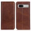 Split Leather Cell Phone Case for Google Pixel 7a,Wallet Stand Shockproof Phone Cover