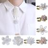 On Shirt Pearl Button Cover DIY Accessories Alloy Flower Cufflinksble Decor Cufflinks Button Cover