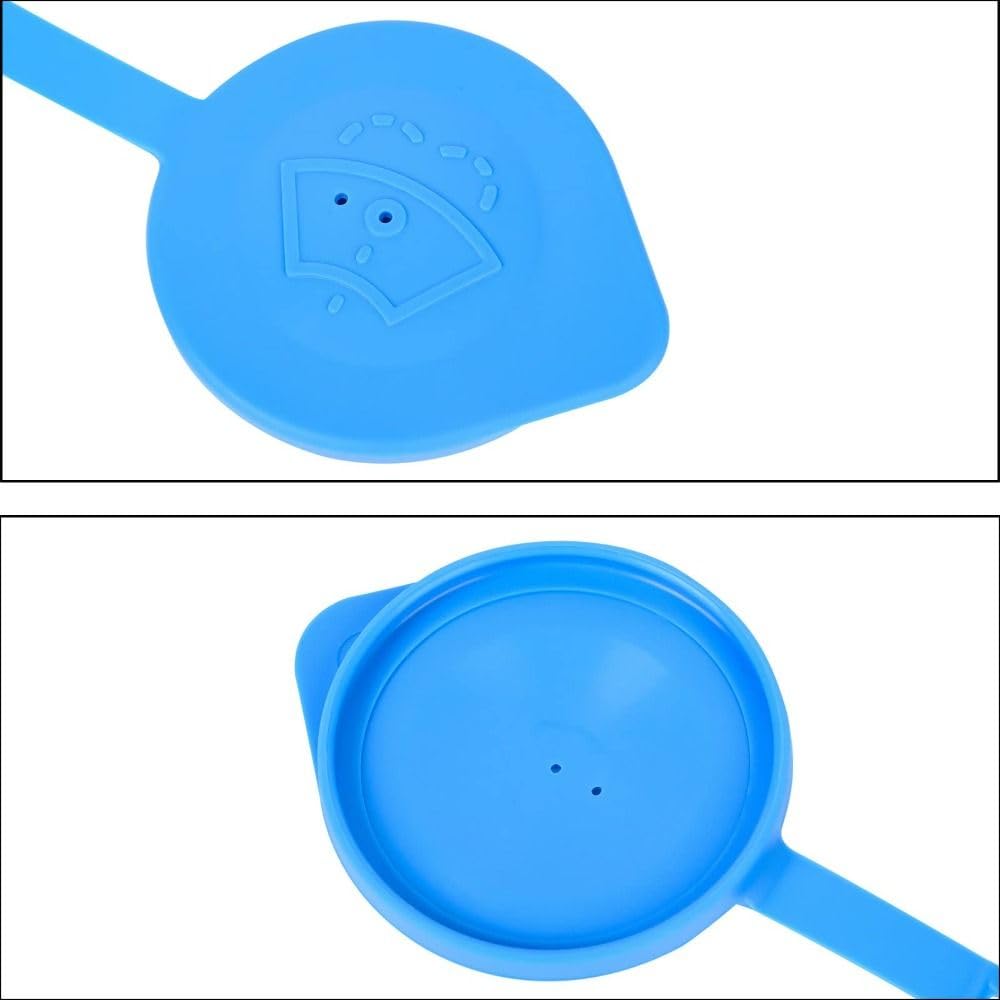 Windshield Wiper Washer Fluid Cap, Blue PE Reservoir Tank Bottle Cap Replacement Fits 76802-SZA-A01 Honda Pilot 2009-2015