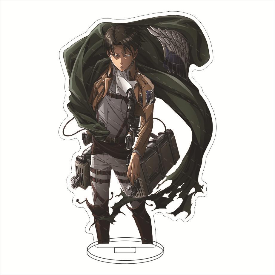 Attack on Titan Taichi Eren Mikasa Amin Keith Reiner Ani Connie Acrylic Ornament Stand Anime Character Birth Date Present Spooky Holiday