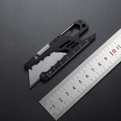 5 In 1 Multifunctional SK5 Utility Knife Stainless Steel Art EDC Paper Cutting DIY Carving Knife with 4 Spare Blades