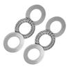 Kozelo 2pcs AXK1730 17mm X 30mm X 2mm Thrust Bearing with Washers for Conveying Equipment Chrome Steel