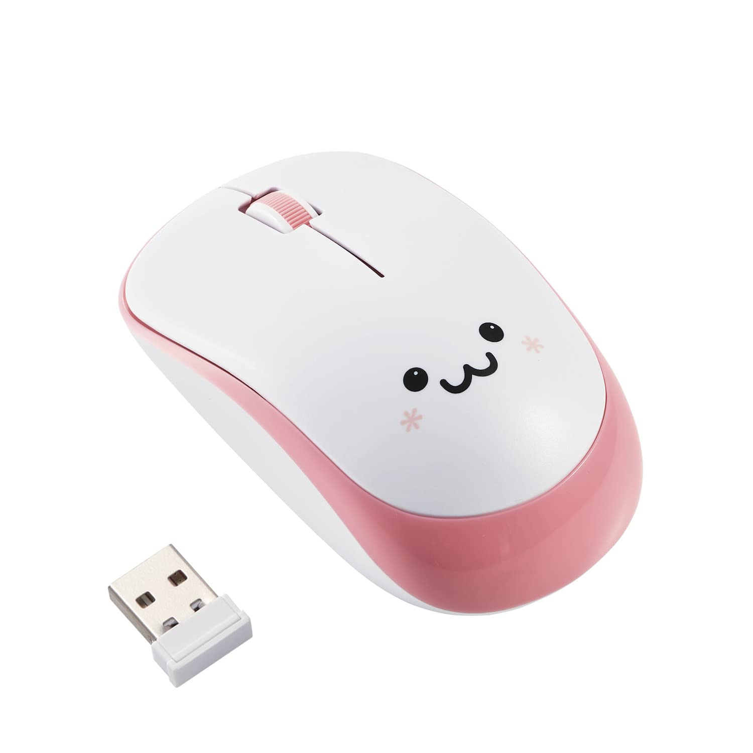 

Бездротова миша ELECOM M Size 3 Buttons Quiet IR Sensor Power Saving Pink (Приймач в комплекті) M-IR07DRSPN