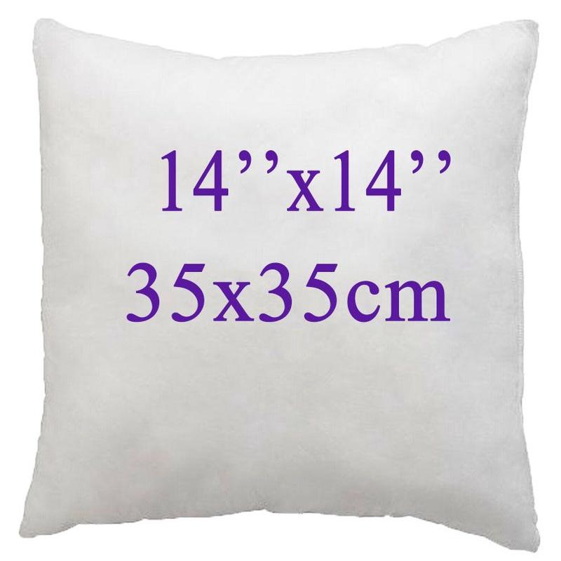 Inner Pads Cushion Inserts Fillers 14" 16" 18" Etc  Hollow Fiber Scatters Inners