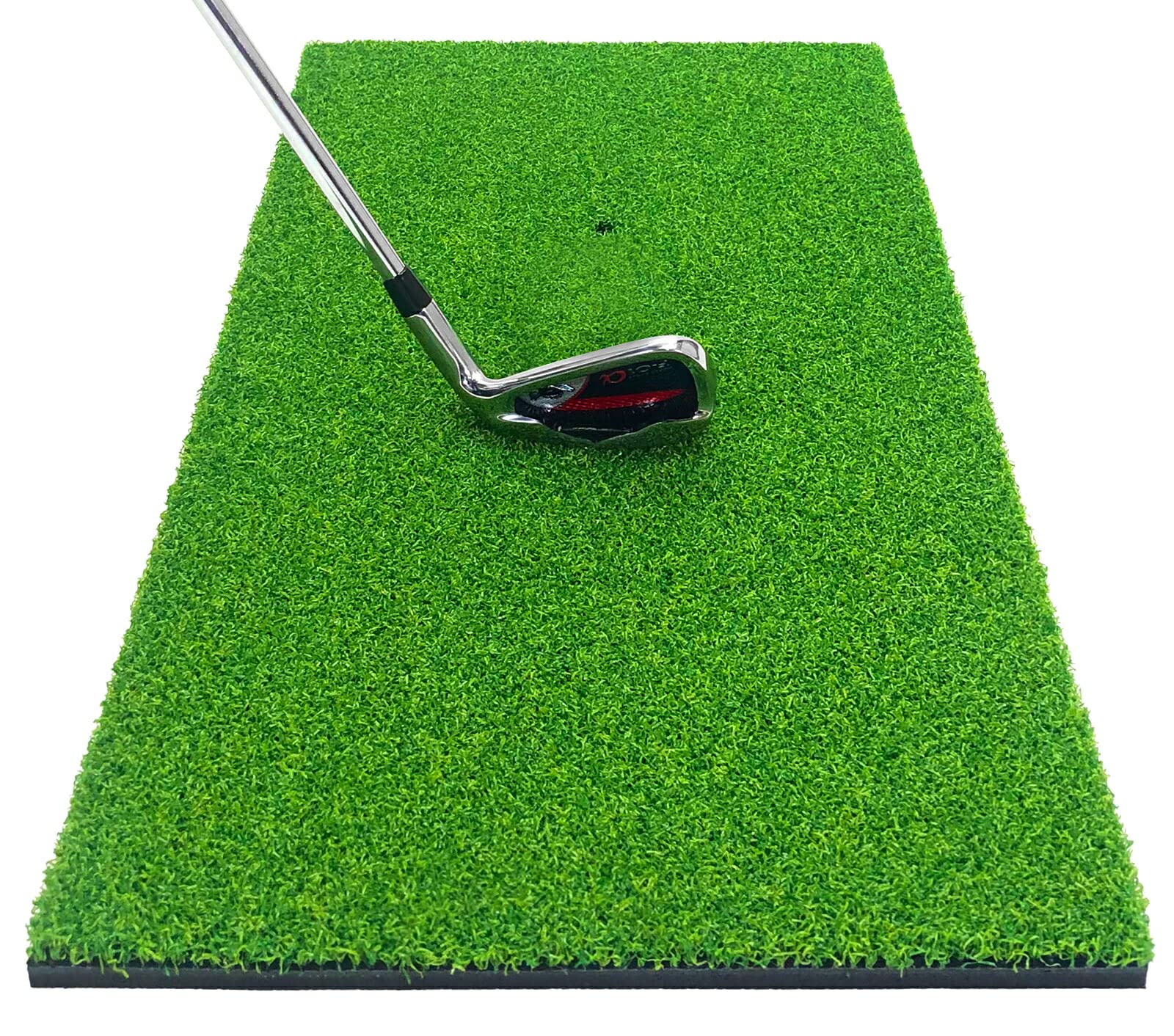 

GolfStyle Professional Golf Mat 30 x 60cm Golf Practice Mat Practice Swing Driver Iron Indoor Outdoor High Density Artificial Turf PVC Single Item