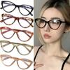 New Anti Blue Light Glasses Women Eyeglasses Optical Spectacle Glasses Luxury Brand Designer Cat Eye Transparent Ladies Eyewear