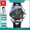 OLEVS Men's Multifunctional Quartz Chronograph Watch with Calendar