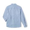 FW24 Mall Style Autumn Winter Comfortable Version Small Embroidery Logo Detail Long Sleeve Denim Shirt Men shirts Light-Blue LMT0088426VC00FA07229