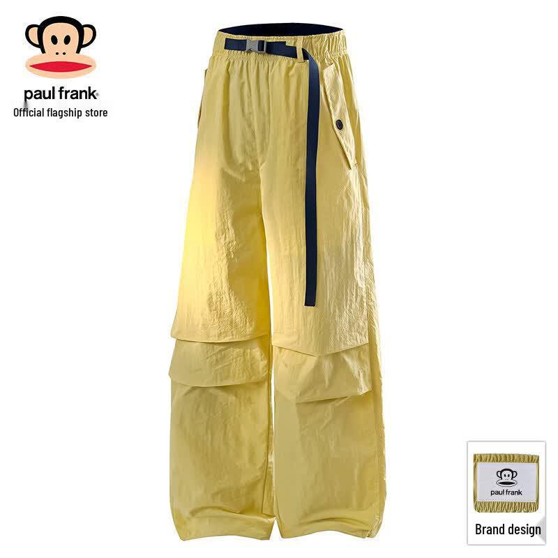 paul frank Men's Ice Silk Cooling Parachute Cargo Pants