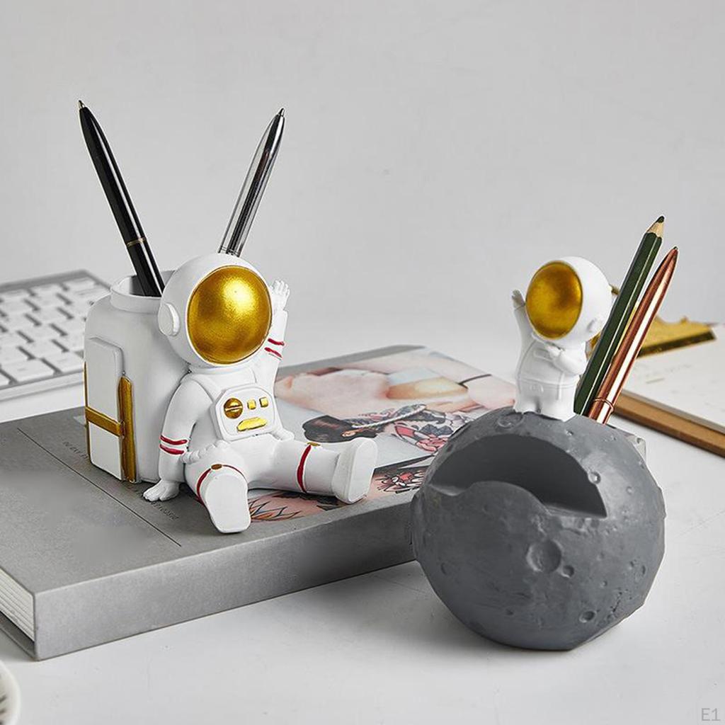 Pots, Astronaut Shaped Cartoon Container, Decoration er Desk Ornament