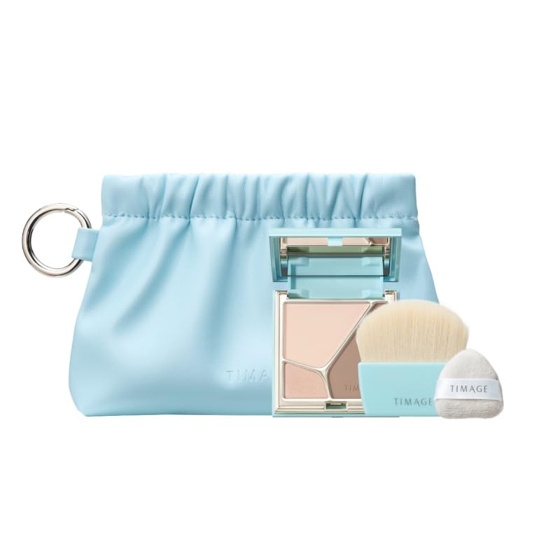 TIMAGE and Shading Compact Mini Compact and this set includes a matte and nose Create a 3D contour with this palette Mini Palette Pouch Mini Brush