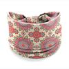 European American Women's Hair Band African Print Pattern Wide Edge Elastic Knot Sports Yoga Headband Women's Headwear Hair