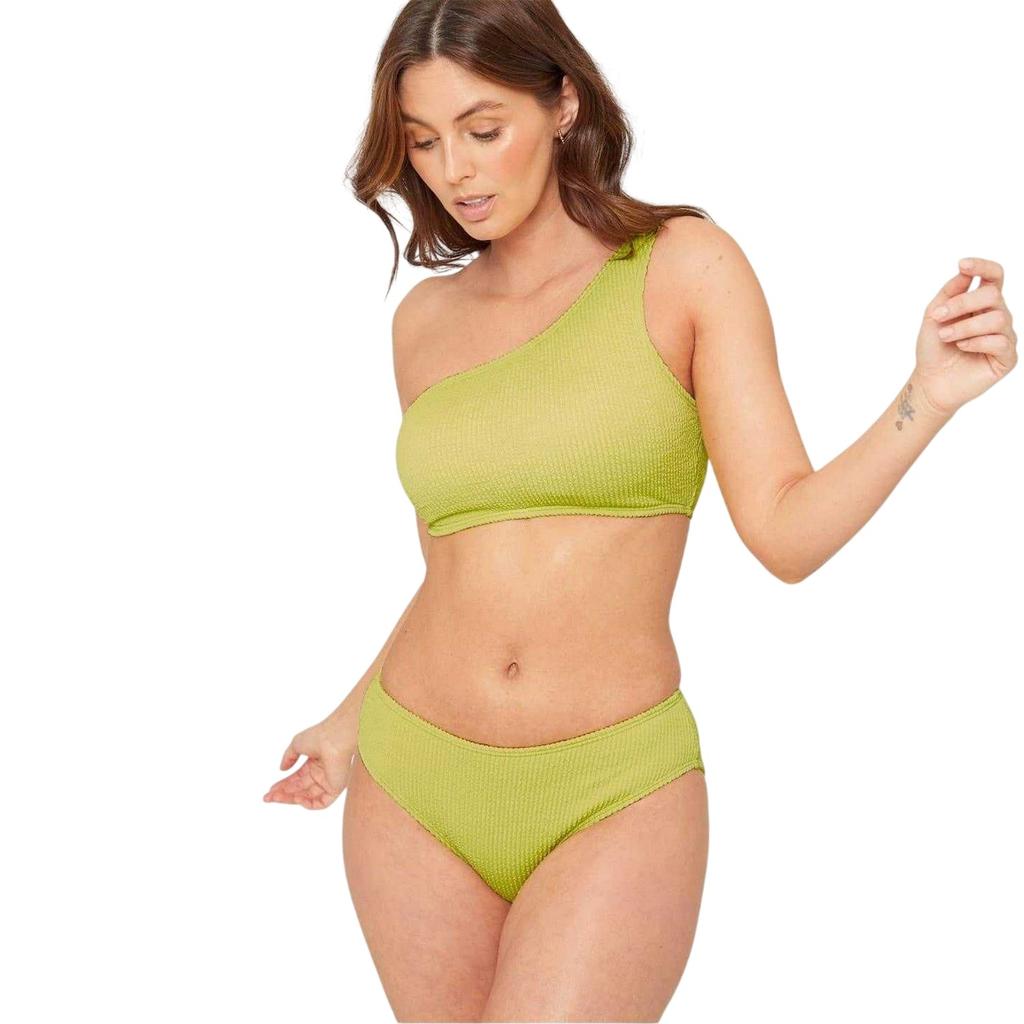 Be You Womens/Ladies Textured Bikini Bottoms