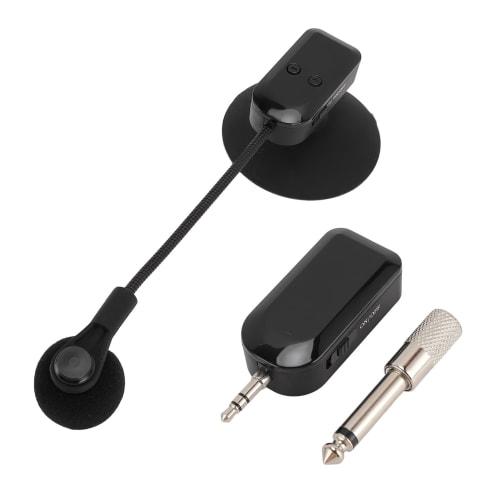 Jectse Flexible Wireless Instrument Microphone for Guitar and Accordion, 2.4g, Crystal-Clear Sound Quality for Concerts and Outdoor Use