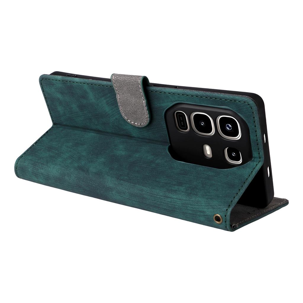 For Infinix Note 50 Pro+ 5G Case Wallet RFID Blocking PU Leather Phone Cover Stand with Strap