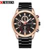 Fashion Full Stainless Steel Watches Top Brand CURREN Casual Mens Watch Analog Sport Wristwatch Quartz Clock Male Erkek Saat 8275