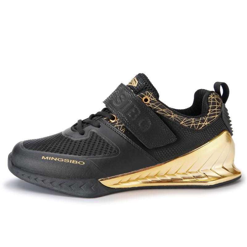 Men Professional Deadlift Shoes Non Slip Barefoot Training Weightlifting Squat Original Sneakers Breathable Weightlifting Shoes