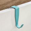 Colorful Over-the-Door Hooks - Easy Install, Metal Storage Hangers for Kitchen, Office, and Bathroom Accessories, Utility Hooks