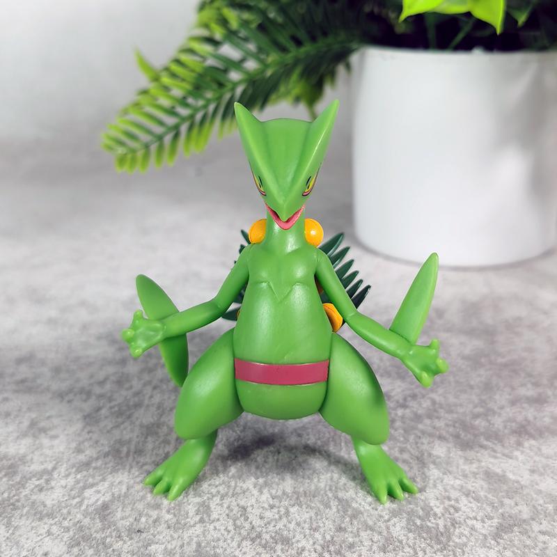Pokemon Sceptile Ace Lizard King 9cm Gk Desk Toy - Anime Themed Collectible Action Figure Model Surprise Gifts For Pets