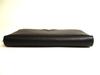 Authentic PRADA Black Calf Leather Round Zip Long Wallet #9939  Refurbished